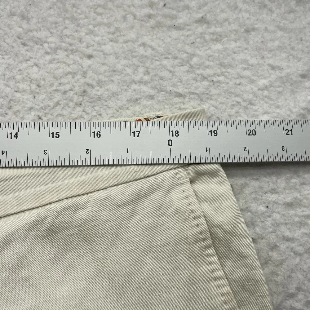 Tommy Bahama Pants Mens 38x32 Ivory White Linen Blend Relaxed Golf Resort Beach